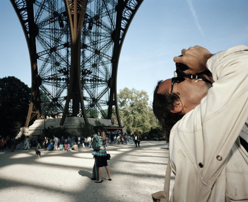 PARIS. France. Underneath the Eiffel Tower. 1989.