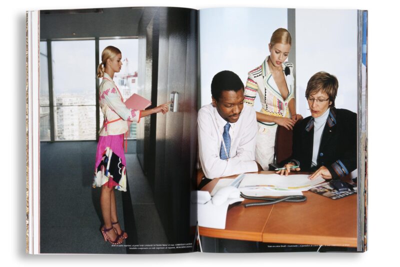 TEARSHEET. Fashion Magazine. Published by Magnum Photos. 2005.